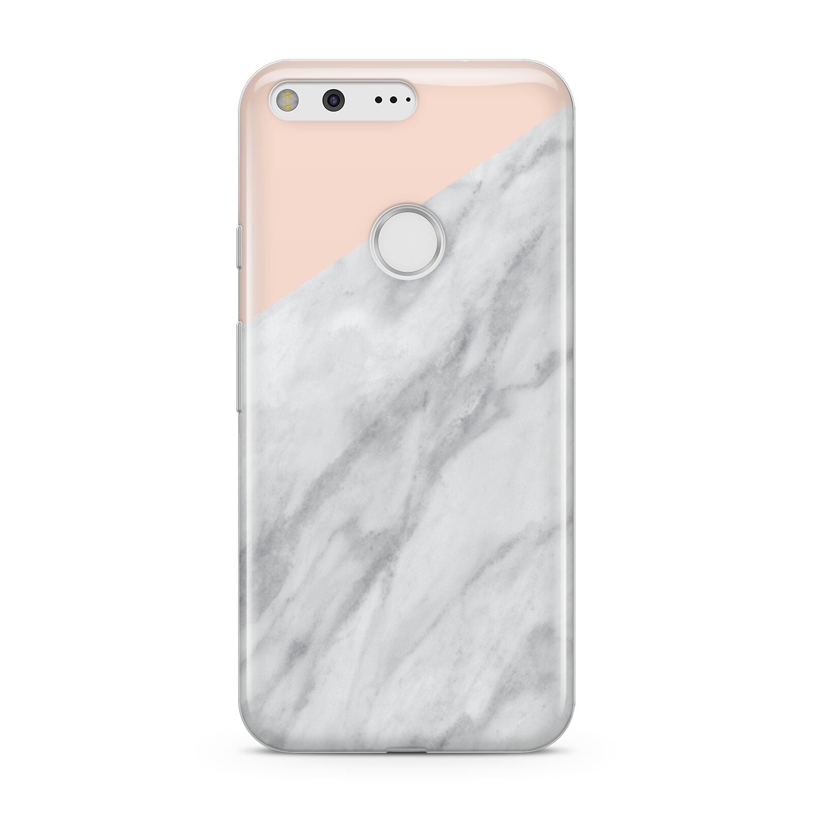 Marble Pink White Grey Google Pixel Case