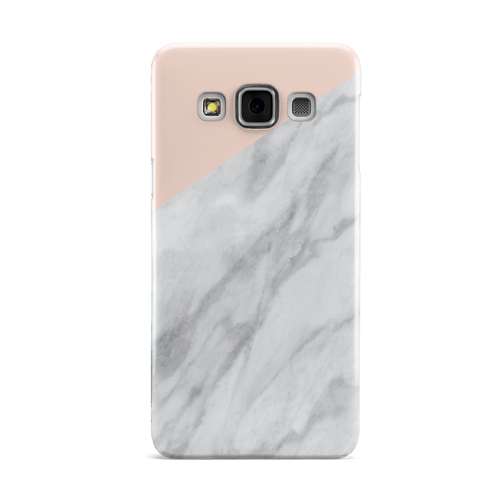 Marble Pink White Grey Samsung Galaxy A3 Case