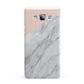 Marble Pink White Grey Samsung Galaxy A7 2015 Case