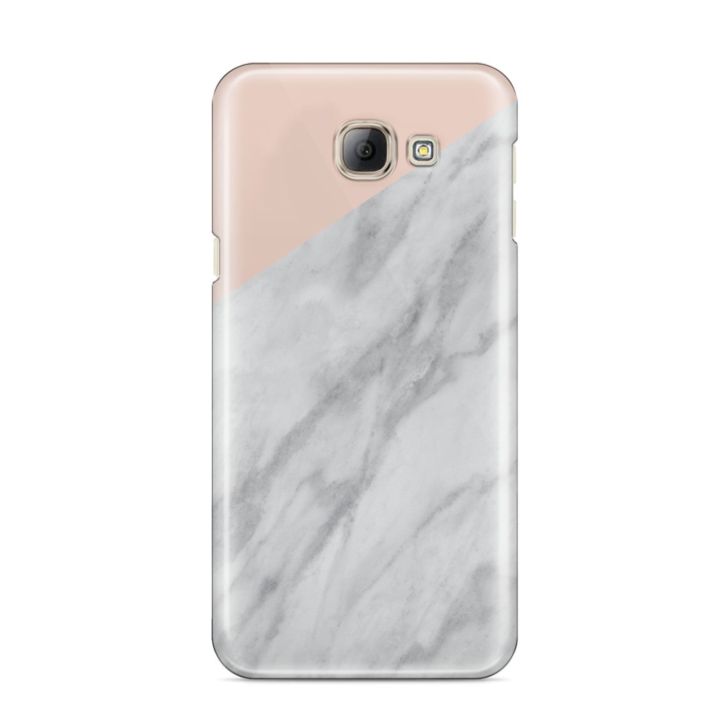 Marble Pink White Grey Samsung Galaxy A8 2016 Case