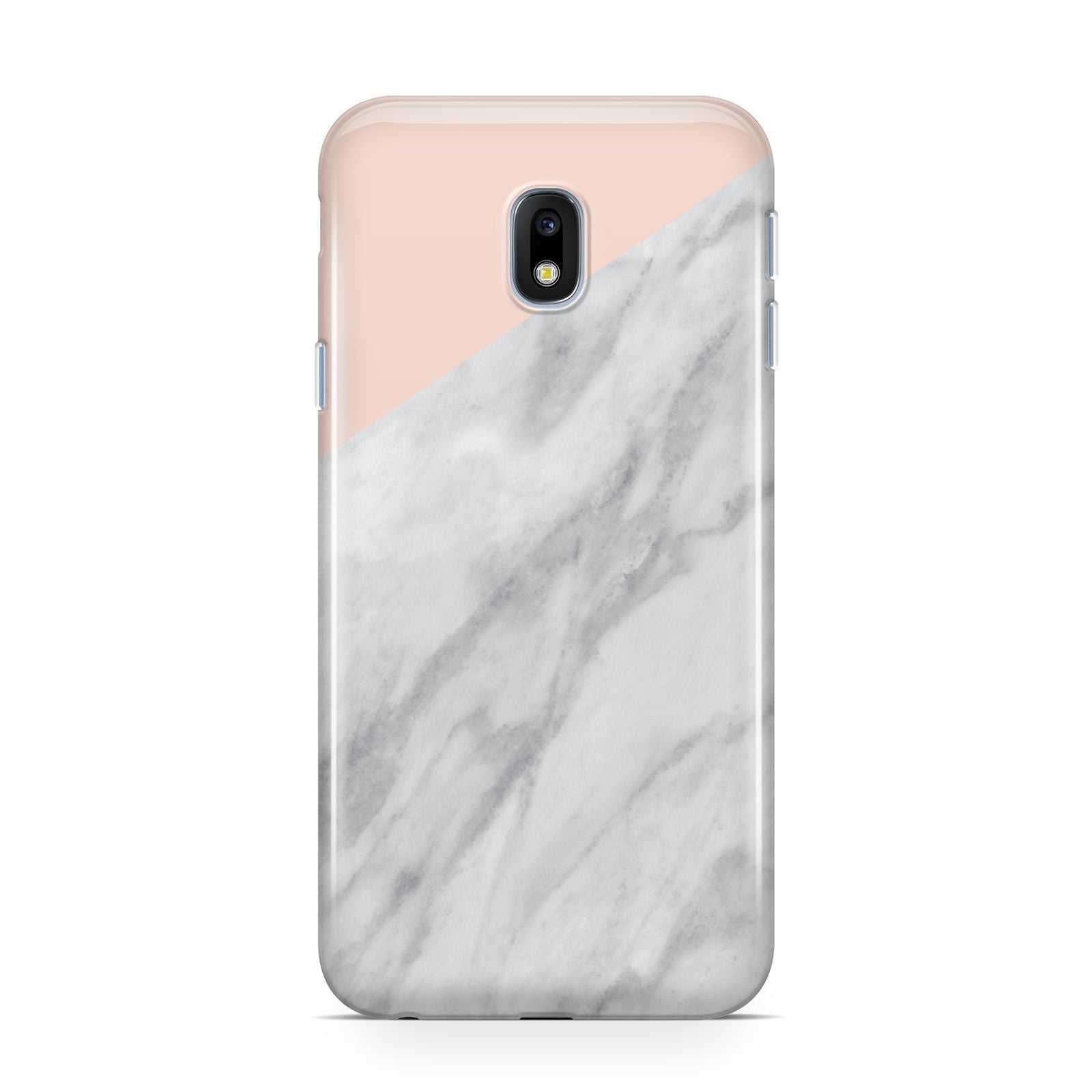 Marble Pink White Grey Samsung Galaxy J3 2017 Case