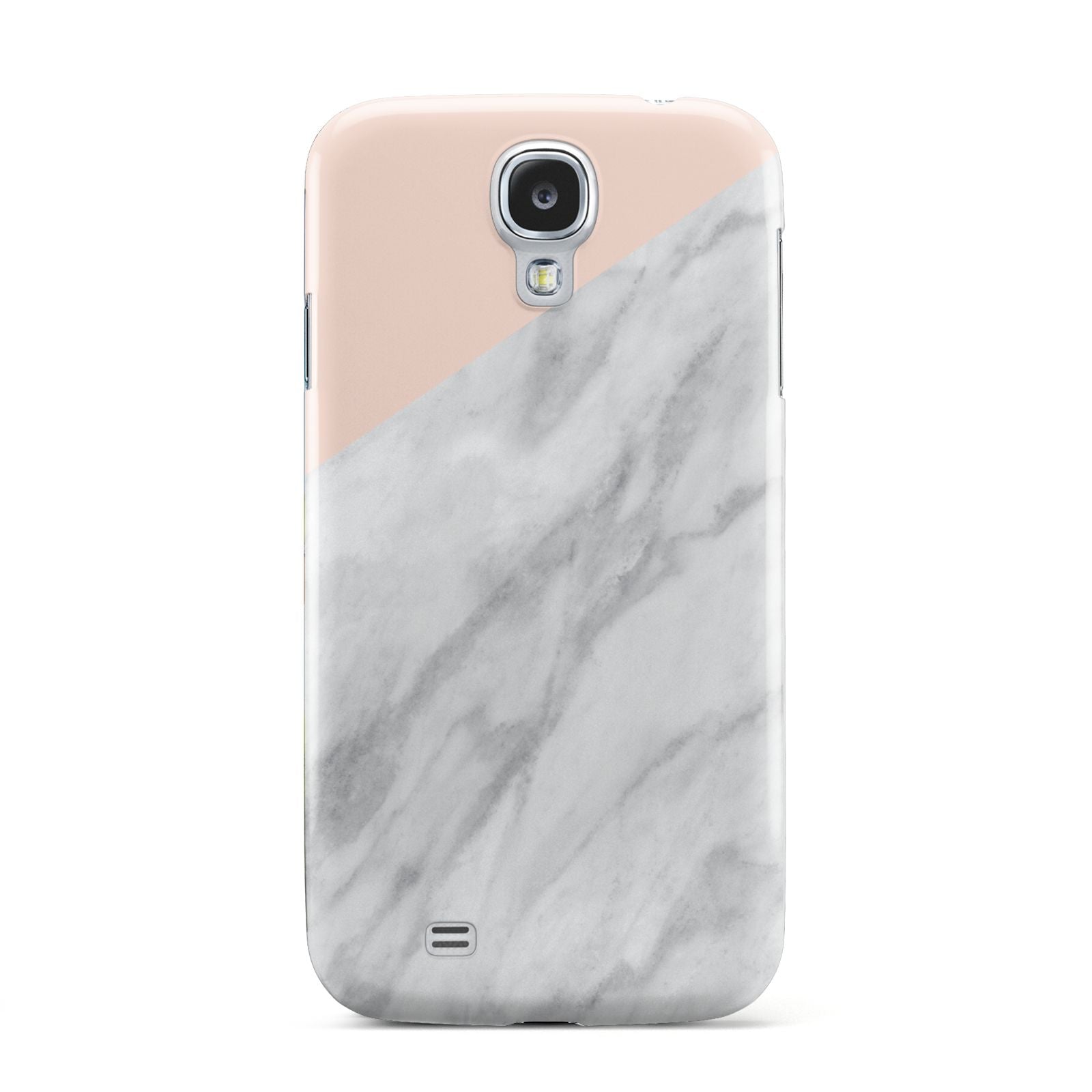 Marble Pink White Grey Samsung Galaxy S4 Case