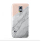Marble Pink White Grey Samsung Galaxy S5 Mini Case