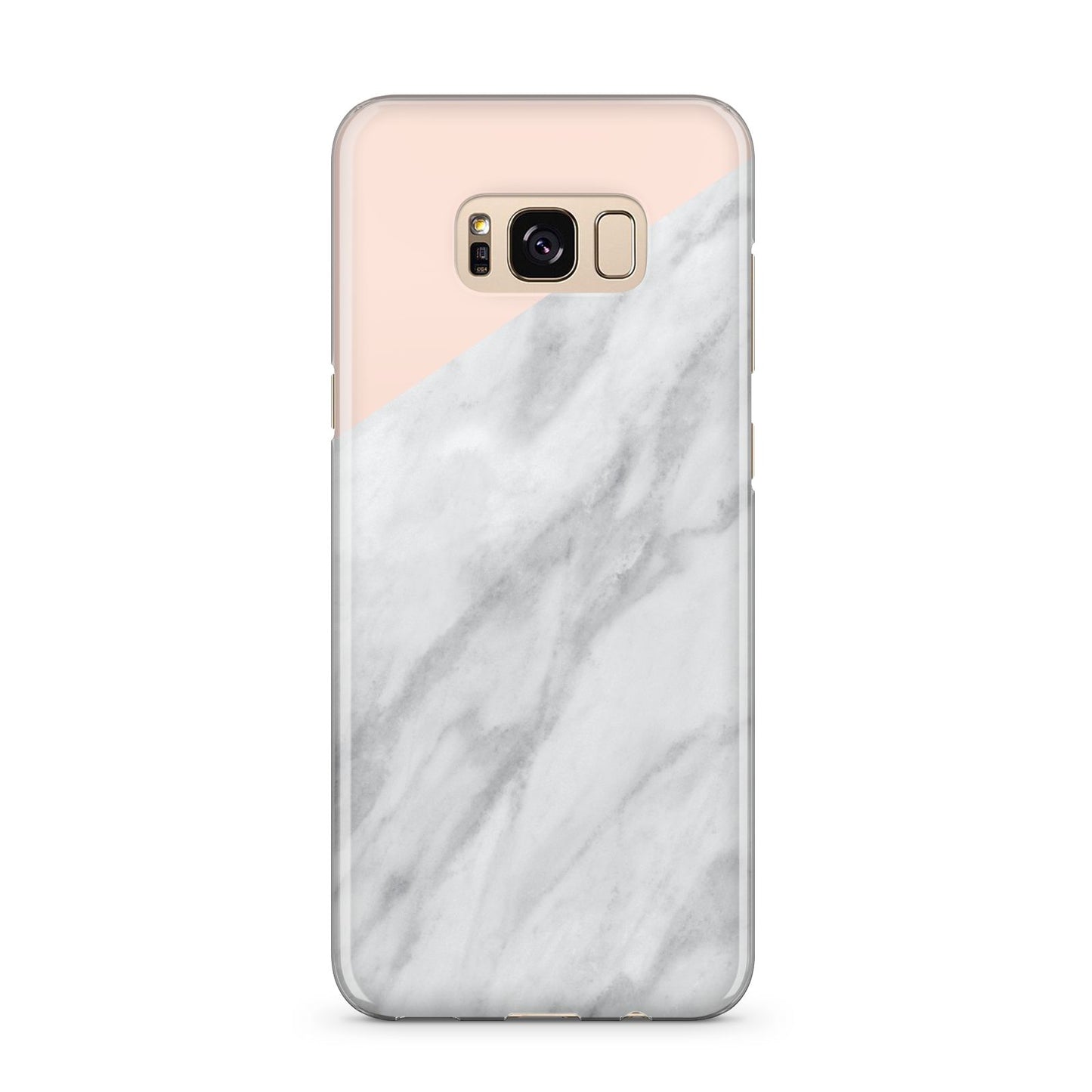 Marble Pink White Grey Samsung Galaxy S8 Plus Case