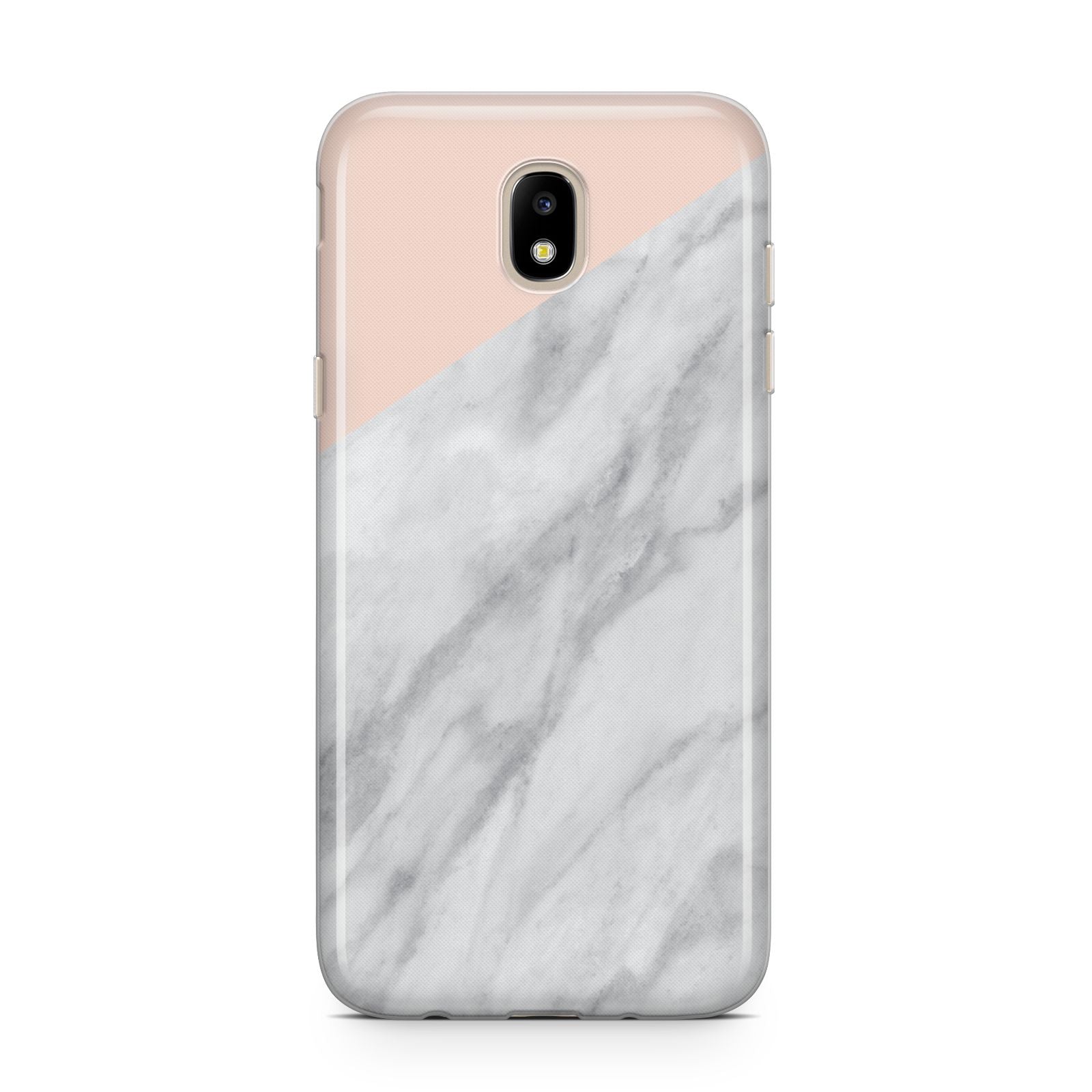 Marble Pink White Grey Samsung J5 2017 Case