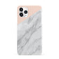 Marble Pink White Grey iPhone 11 Pro 3D Snap Case