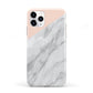 Marble Pink White Grey iPhone 11 Pro 3D Tough Case
