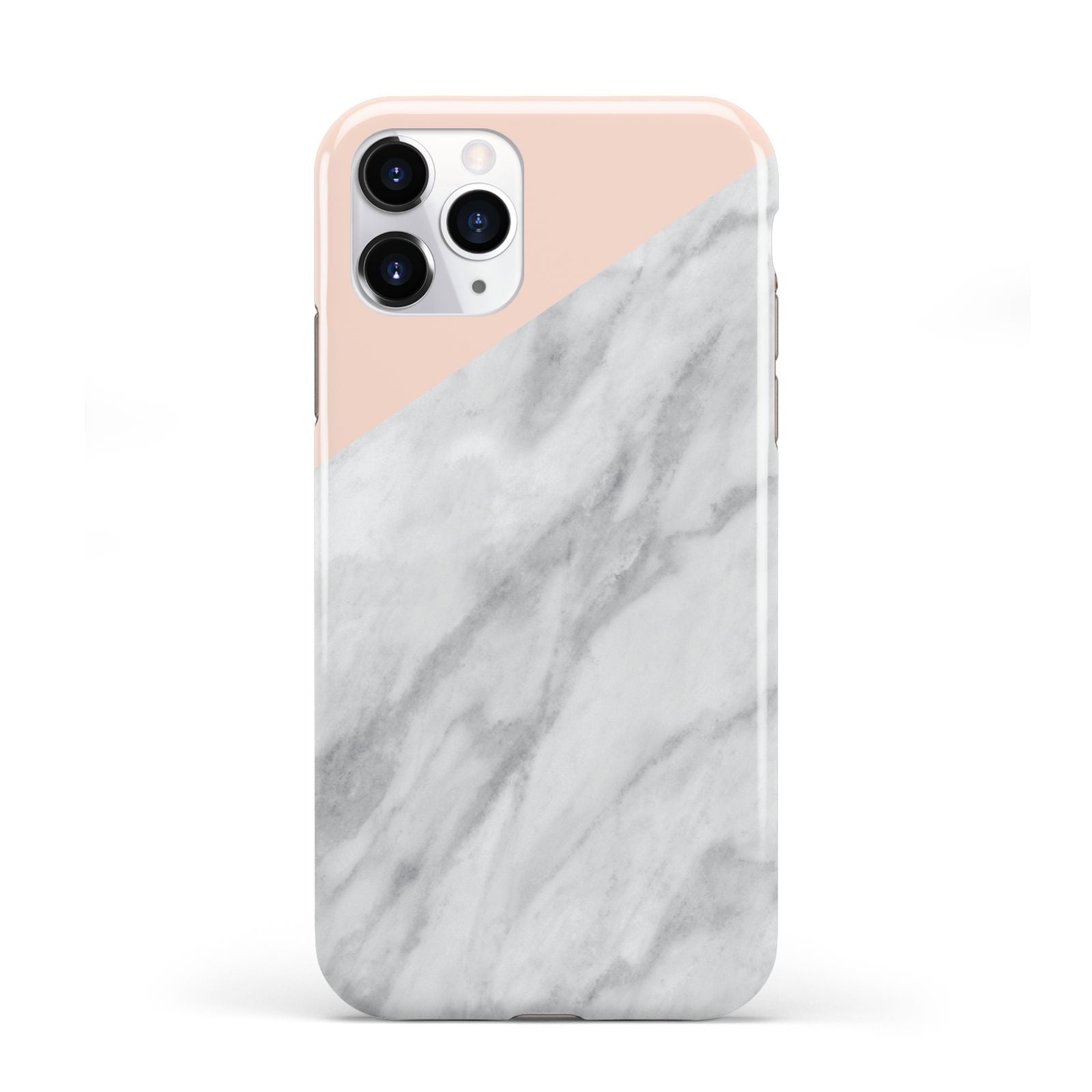 Marble Pink White Grey iPhone 11 Pro 3D Tough Case