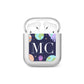 Marble Planets Personalised Initials AirPods Case