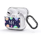 Marble Planets Personalised Initials AirPods Glitter Case 3rd Gen Side Image