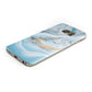 Marble Protective Samsung Galaxy Case Angled Image