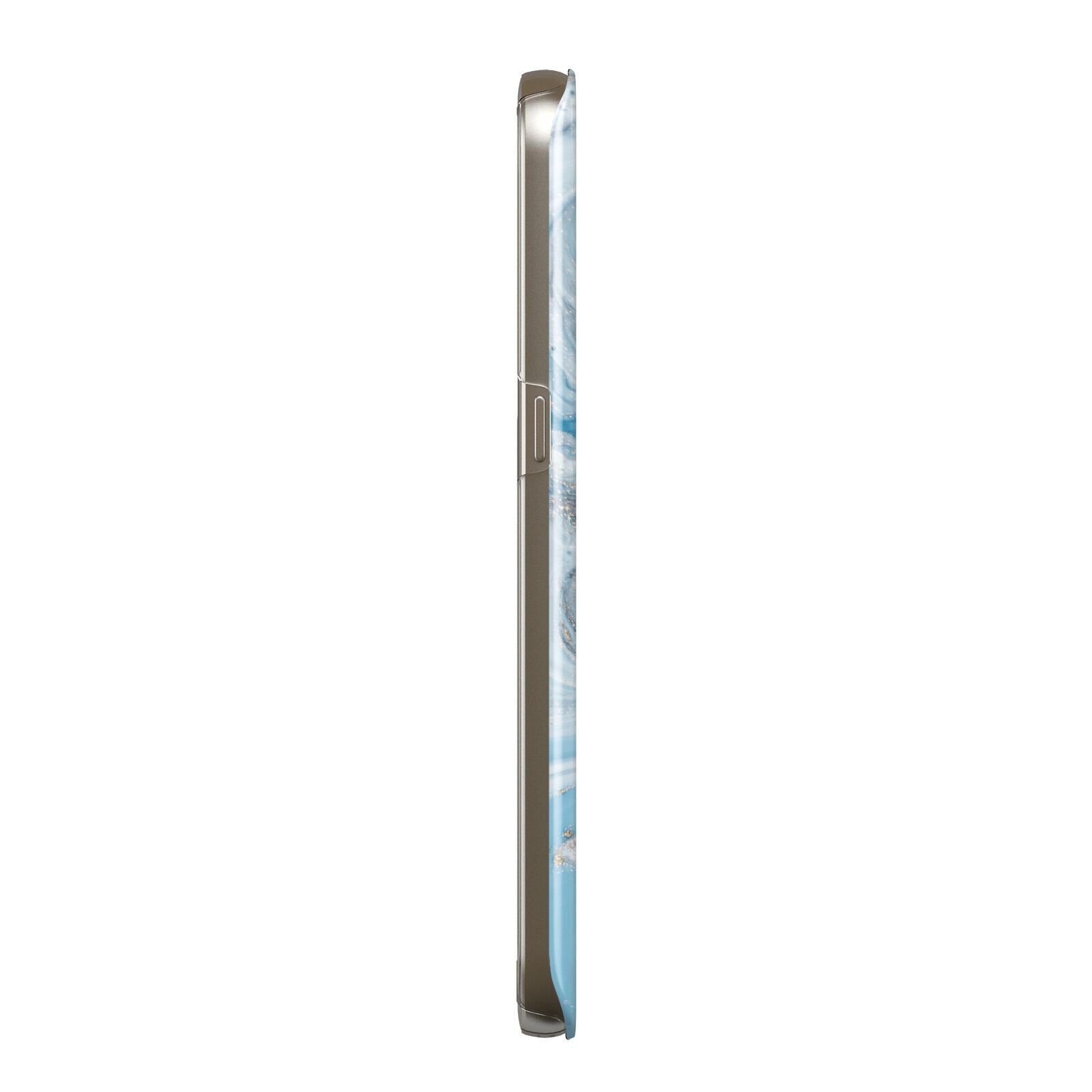 Marble Protective Samsung Galaxy Case Side Angle