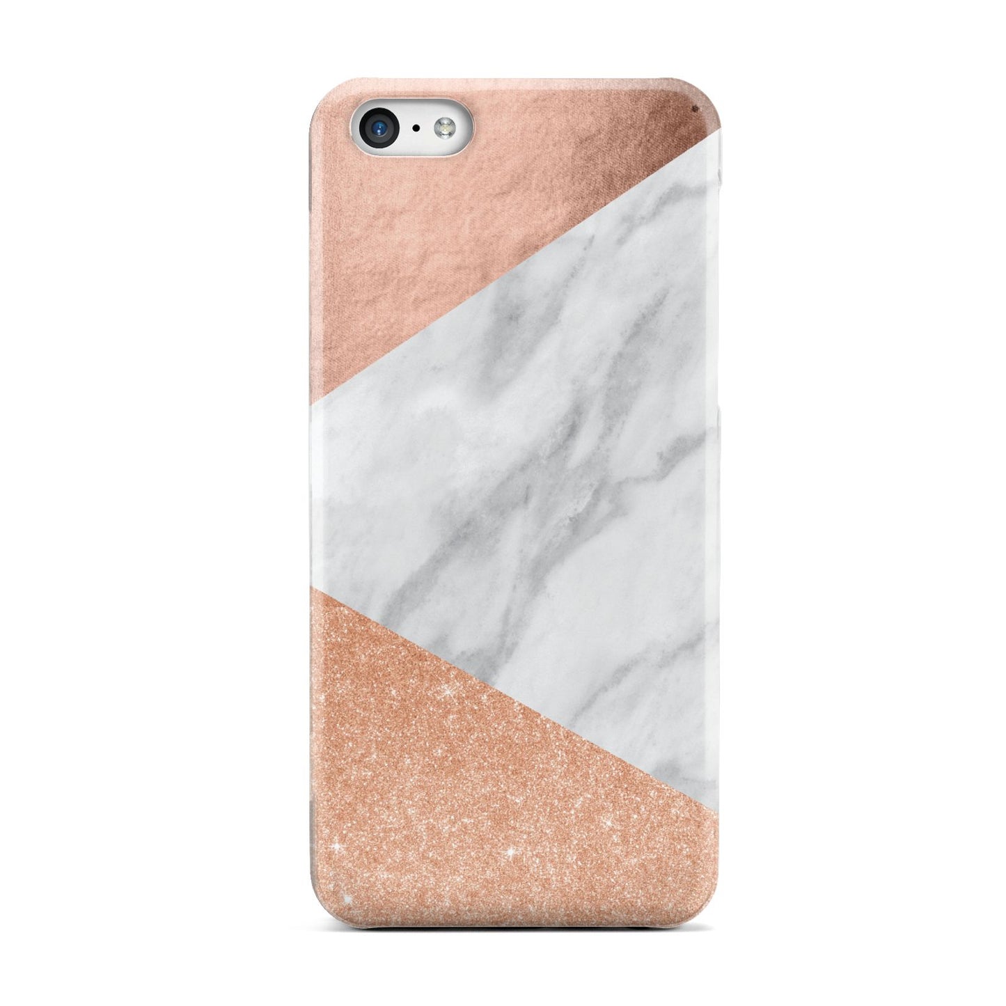 Marble Rose Gold Apple iPhone 5c Case