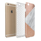Marble Rose Gold Apple iPhone 6 Plus 3D Tough Case