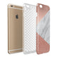 Marble Rose Gold Foil Apple iPhone 6 Plus 3D Tough Case