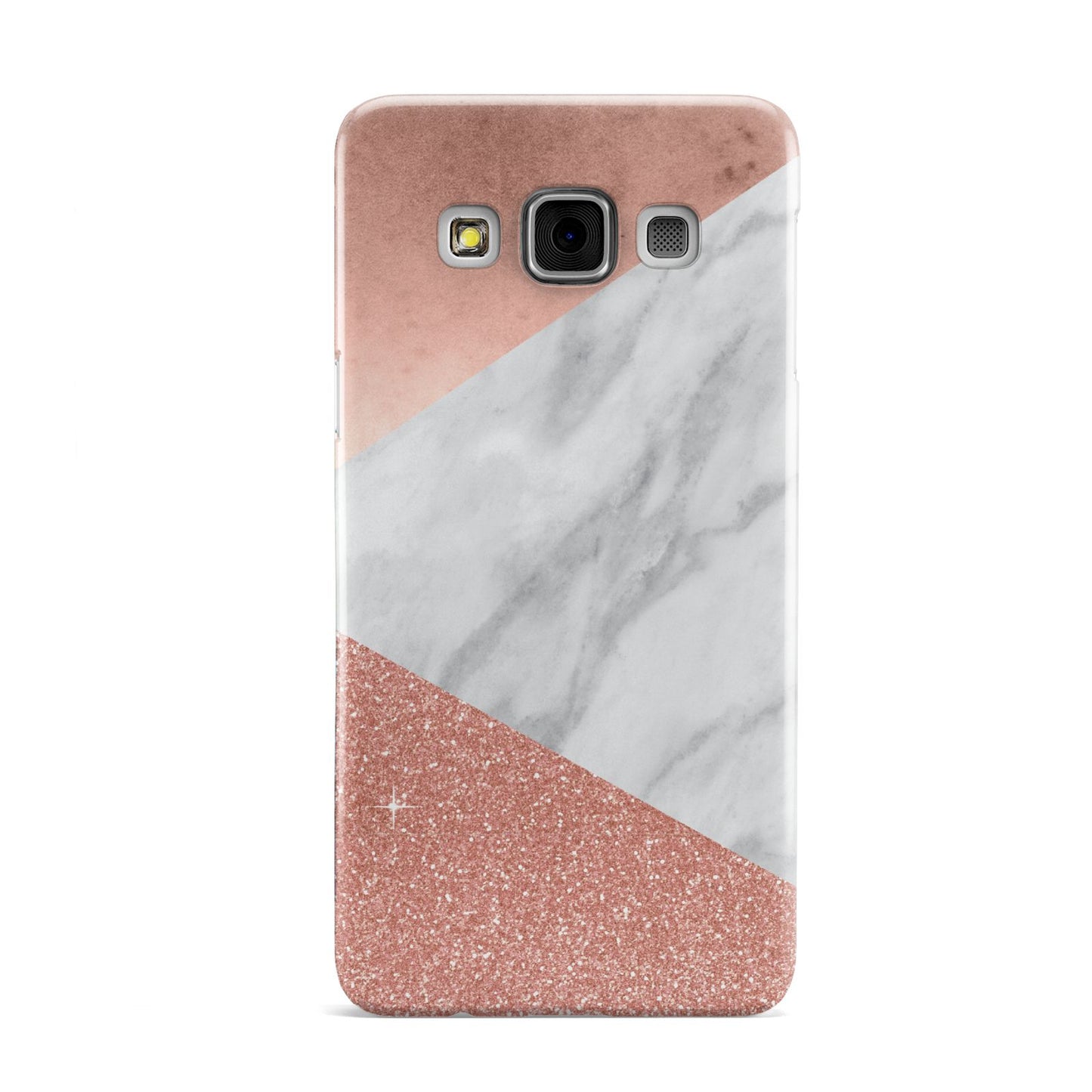 Marble Rose Gold Foil Samsung Galaxy A3 Case