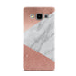 Marble Rose Gold Foil Samsung Galaxy A5 Case
