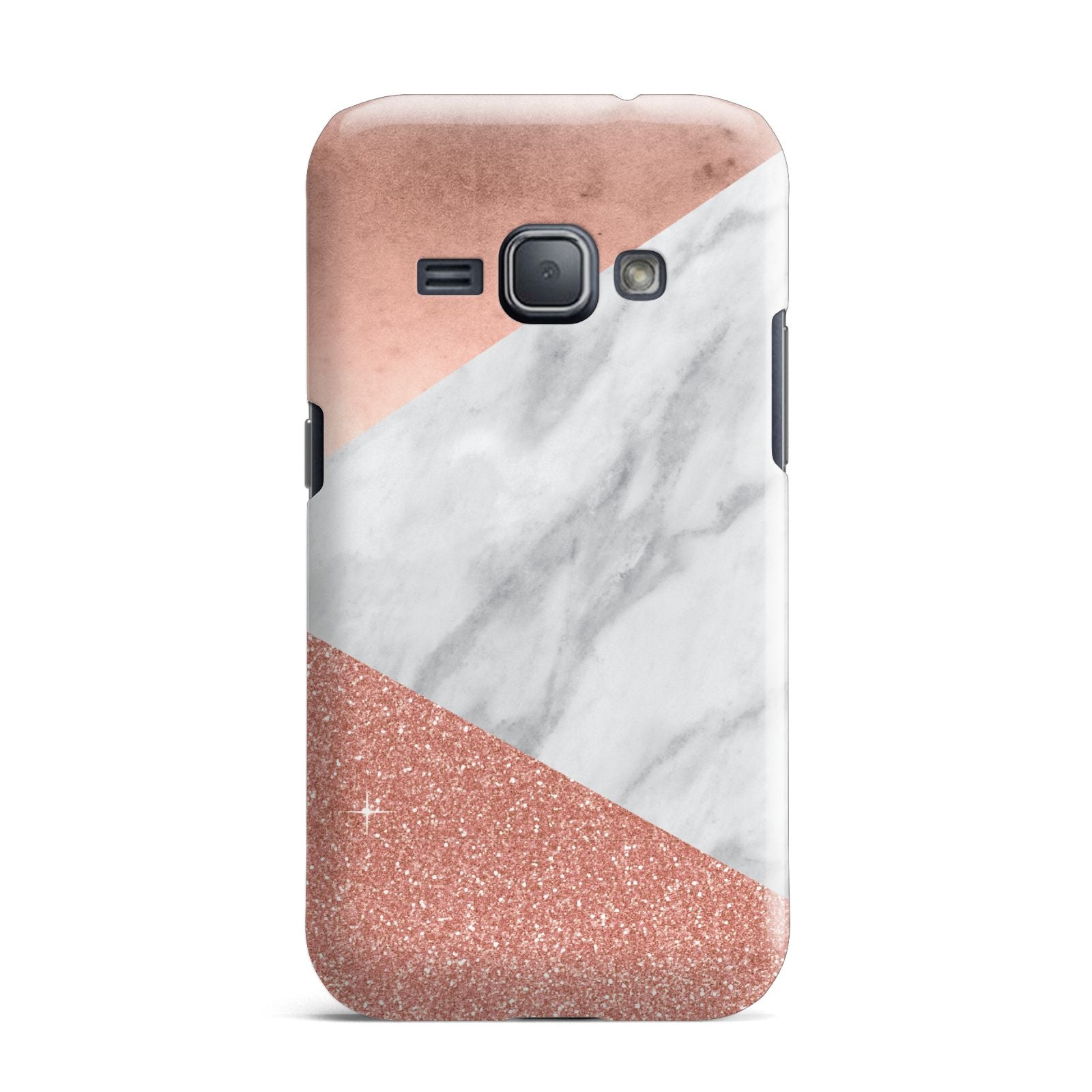 Marble Rose Gold Foil Samsung Galaxy J1 2016 Case