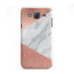Marble Rose Gold Foil Samsung Galaxy J5 Case