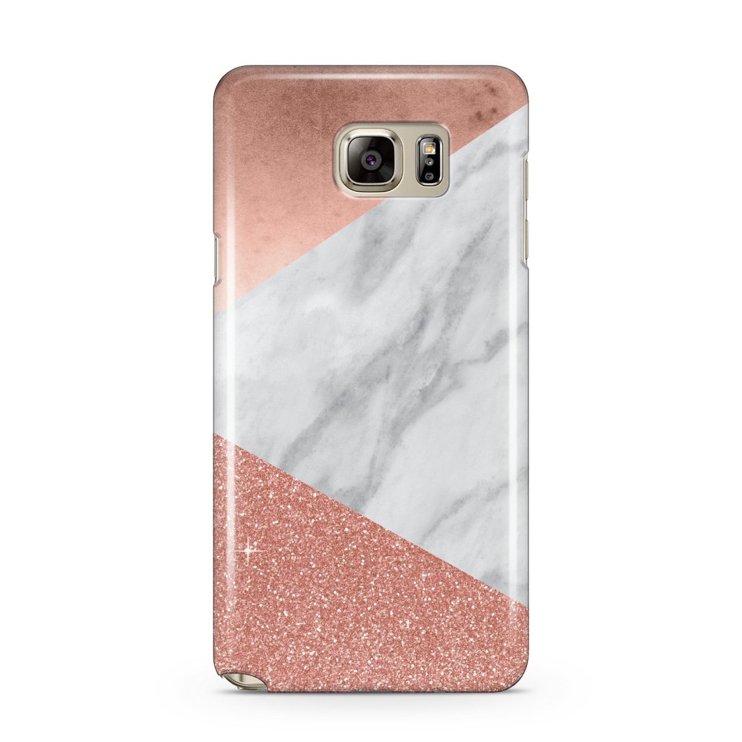 Marble Rose Gold Foil Samsung Galaxy Note 5 Case