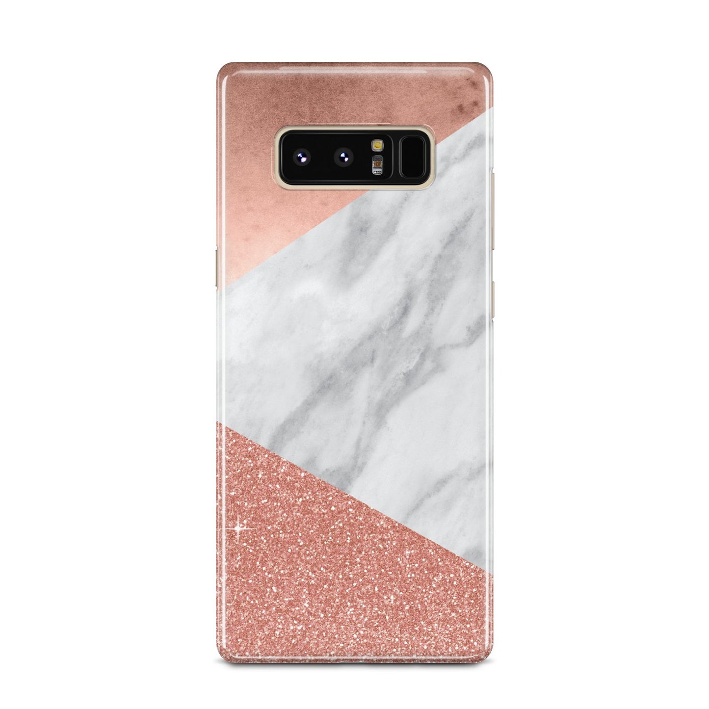 Marble Rose Gold Foil Samsung Galaxy Note 8 Case