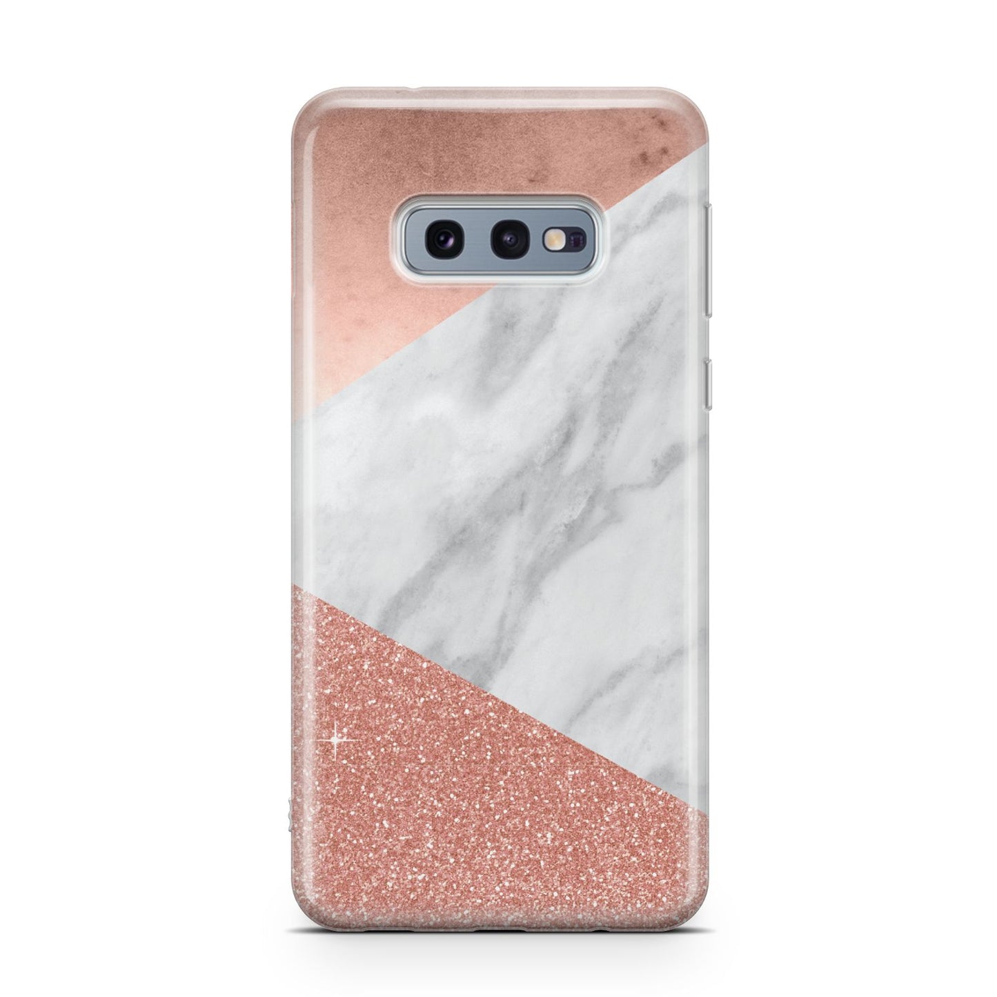 Marble Rose Gold Foil Samsung Galaxy S10E Case