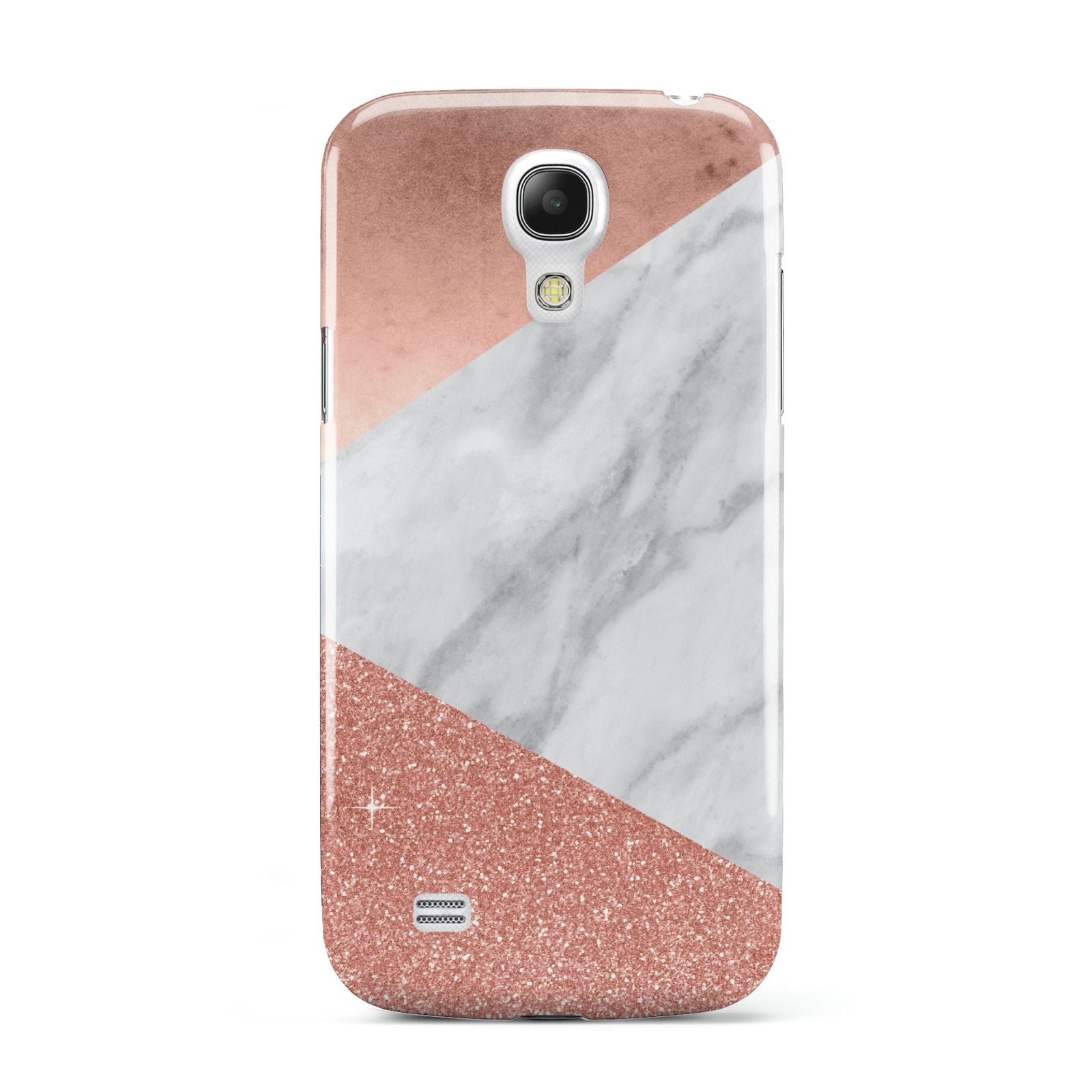 Marble Rose Gold Foil Samsung Galaxy S4 Mini Case