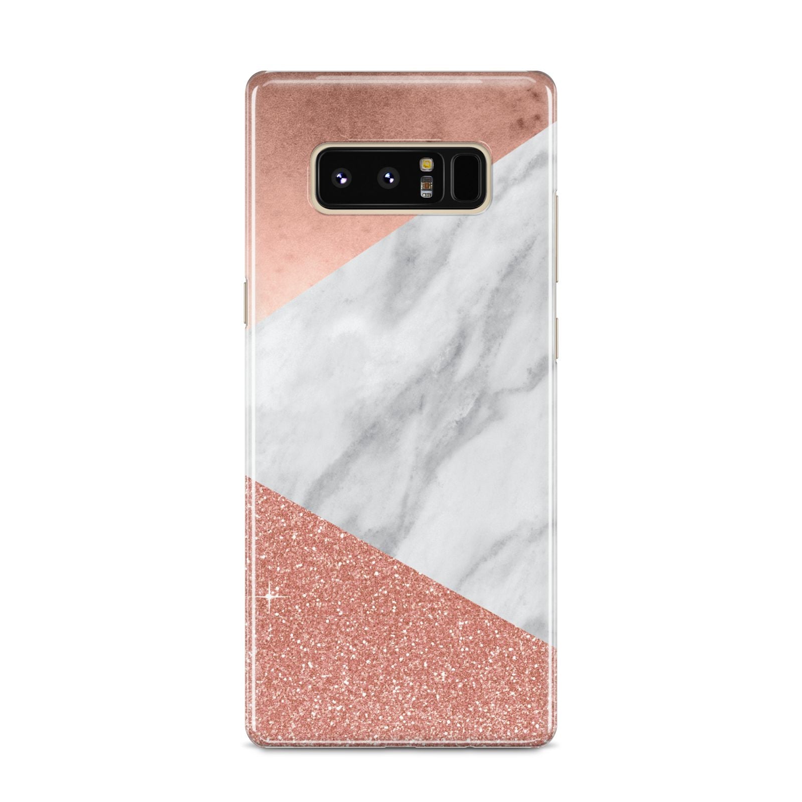 Marble Rose Gold Foil Samsung Galaxy S8 Case