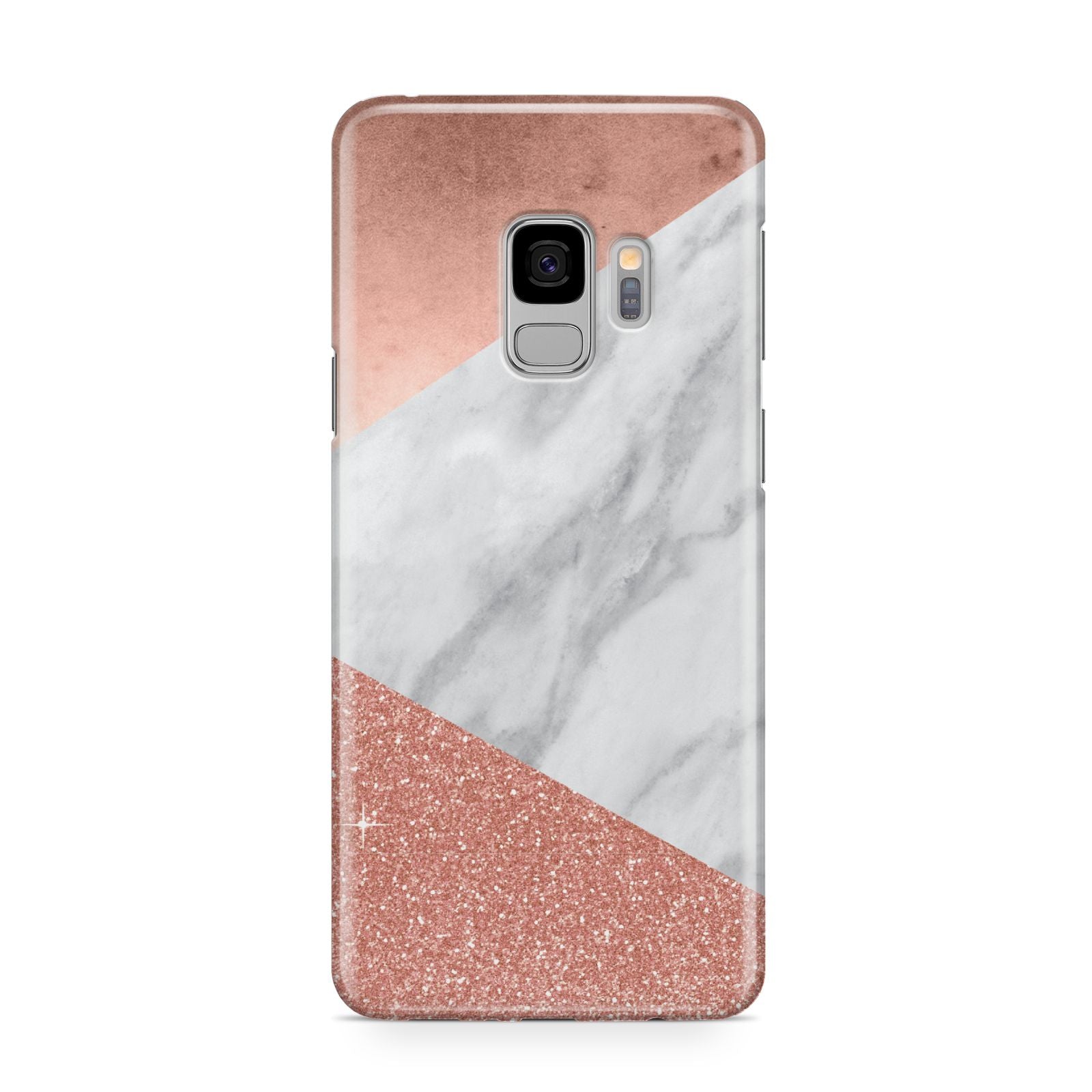 Marble Rose Gold Foil Samsung Galaxy S9 Case