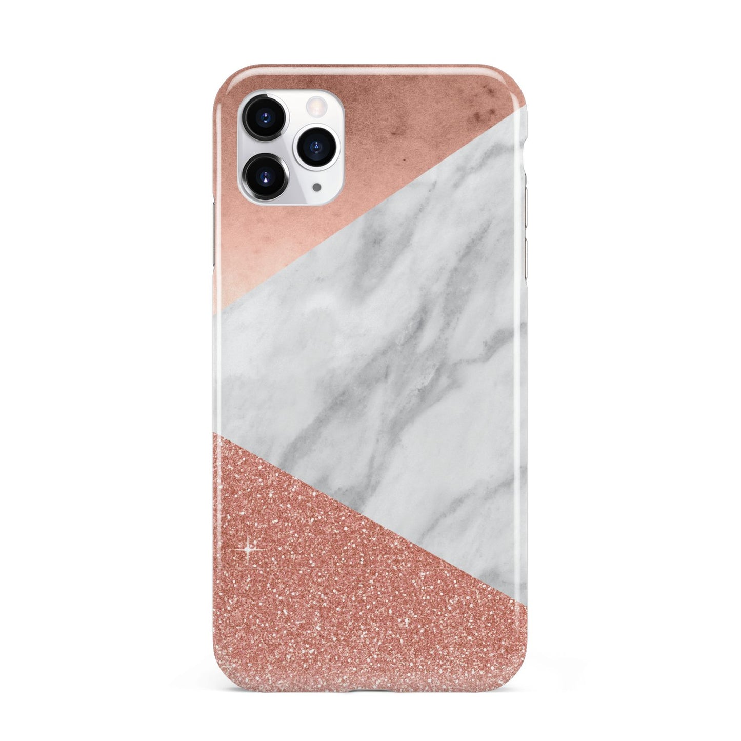 Marble Rose Gold Foil iPhone 11 Pro Max 3D Tough Case