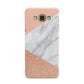 Marble Rose Gold Pink Samsung Galaxy A8 Case