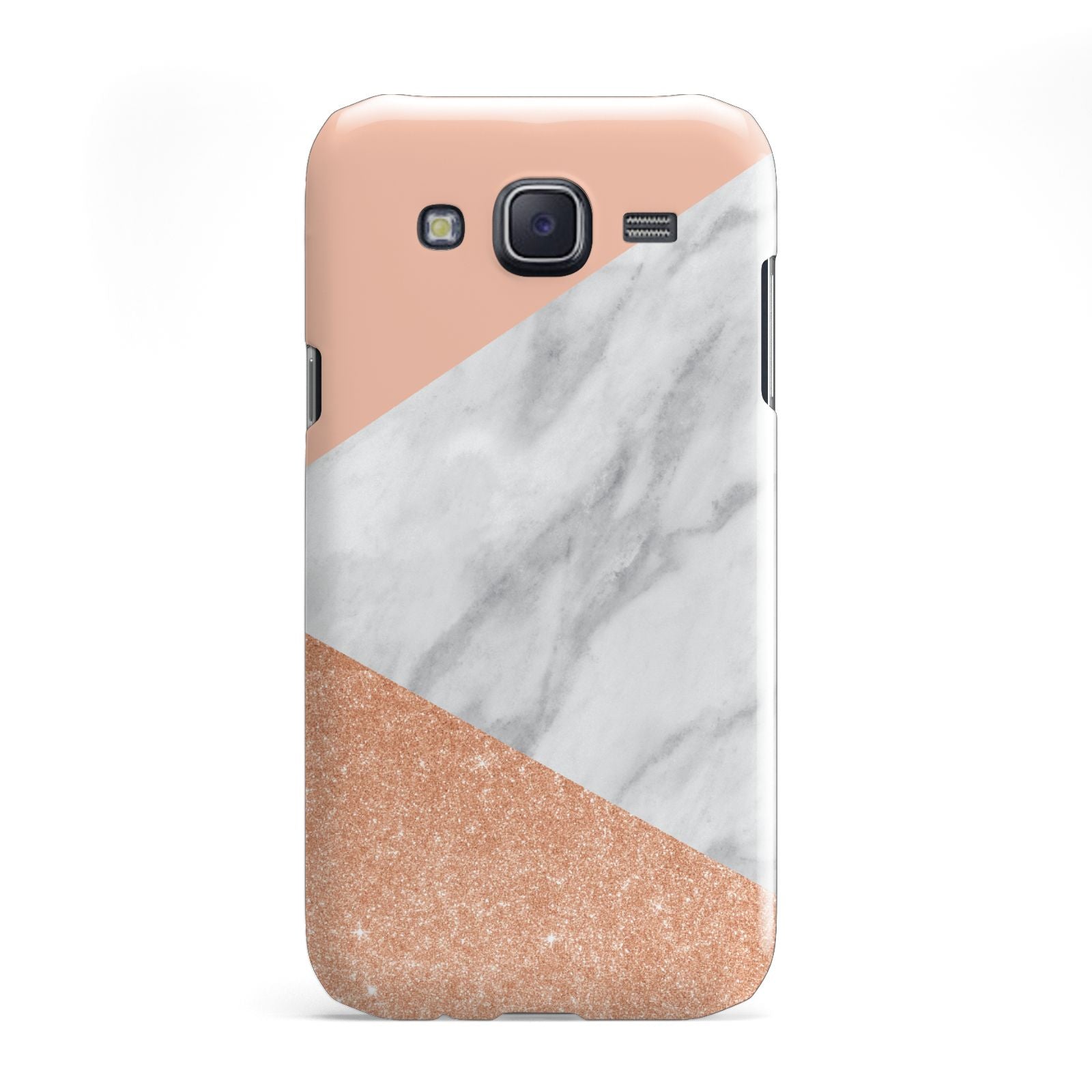 Marble Rose Gold Pink Samsung Galaxy J5 Case