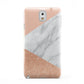 Marble Rose Gold Pink Samsung Galaxy Note 3 Case