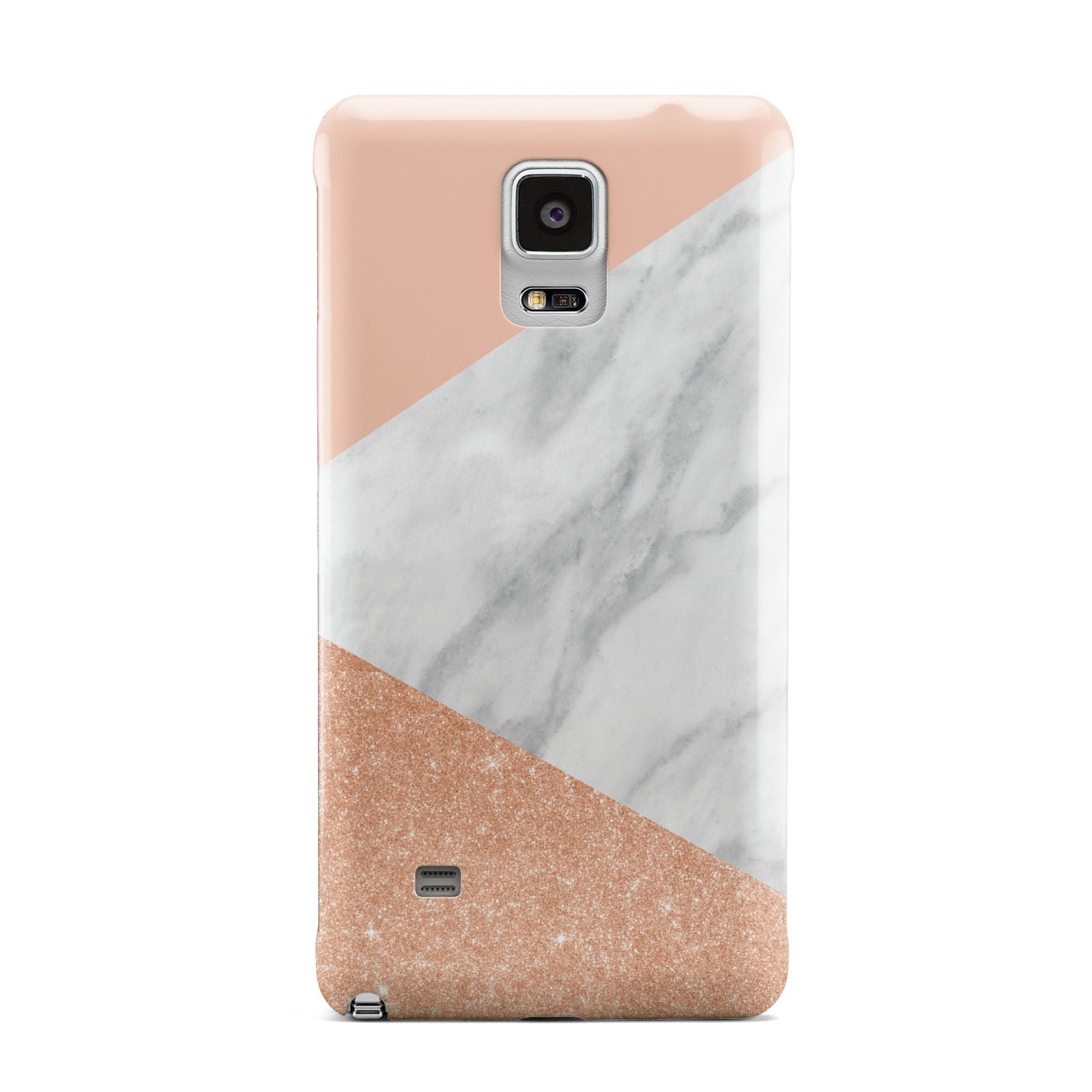 Marble Rose Gold Pink Samsung Galaxy Note 4 Case