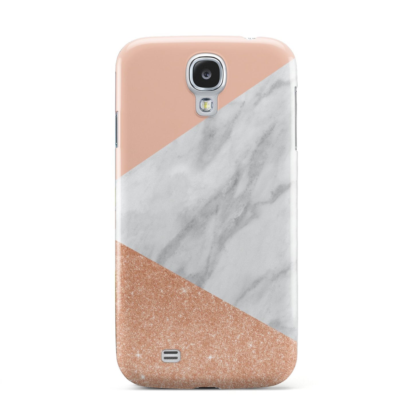 Marble Rose Gold Pink Samsung Galaxy S4 Case