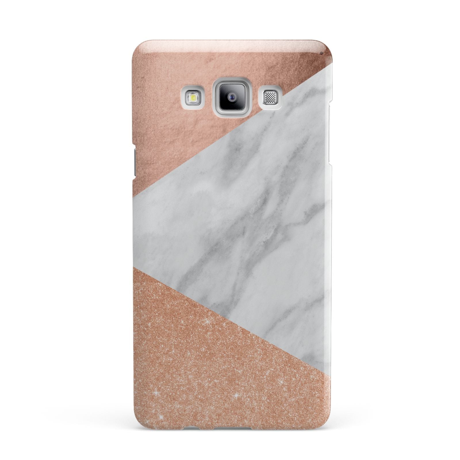 Marble Rose Gold Samsung Galaxy A7 2015 Case