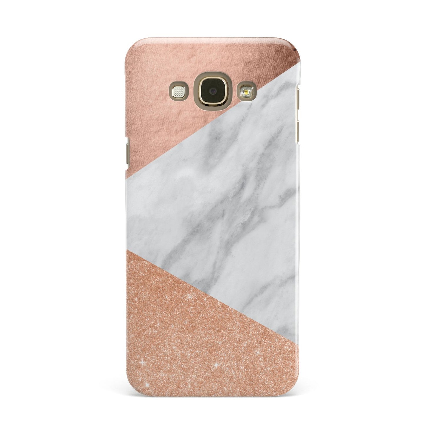 Marble Rose Gold Samsung Galaxy A8 Case