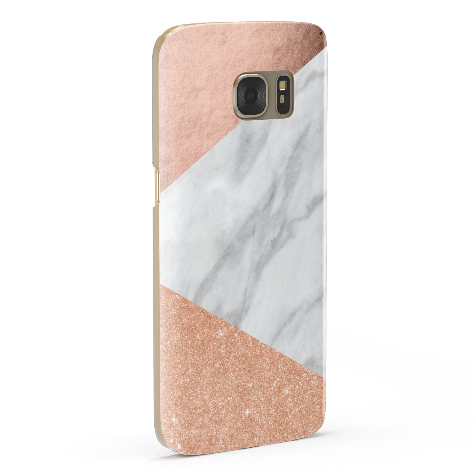 Marble Rose Gold Samsung Galaxy Case Fourty Five Degrees
