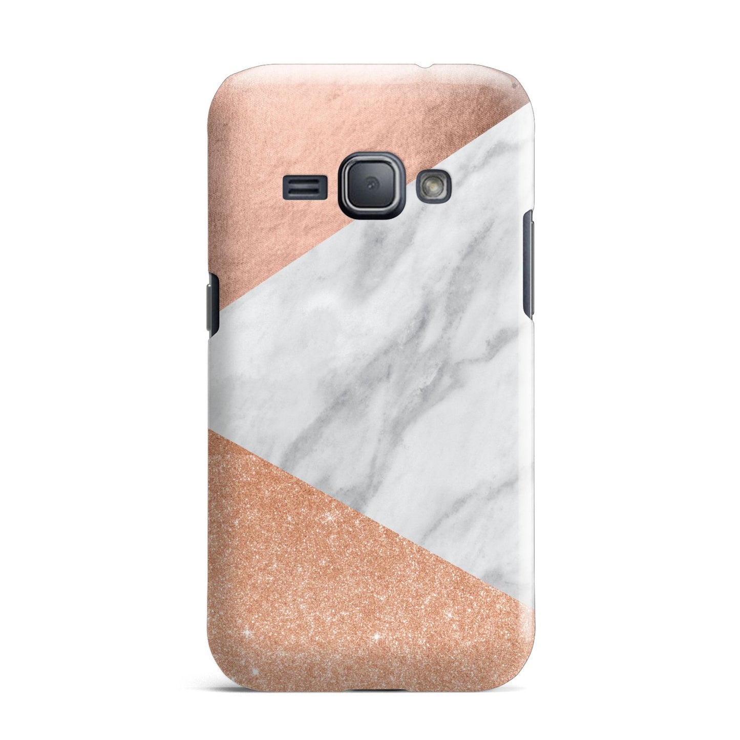 Marble Rose Gold Samsung Galaxy J1 2016 Case