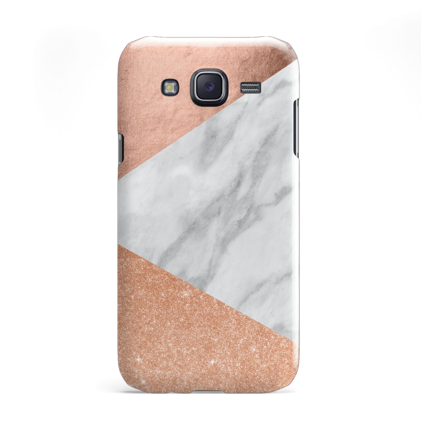 Marble Rose Gold Samsung Galaxy J5 Case