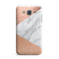 Marble Rose Gold Samsung Galaxy J7 Case