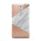 Marble Rose Gold Samsung Galaxy Note 3 Case