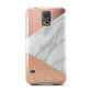 Marble Rose Gold Samsung Galaxy S5 Case