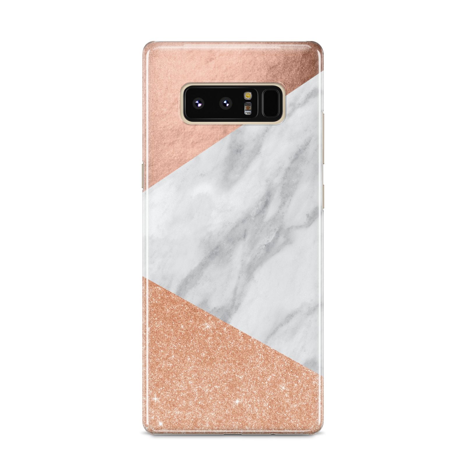 Marble Rose Gold Samsung Galaxy S8 Case