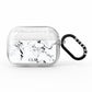 Marble Small Initials Personalised AirPods Pro Glitter Case
