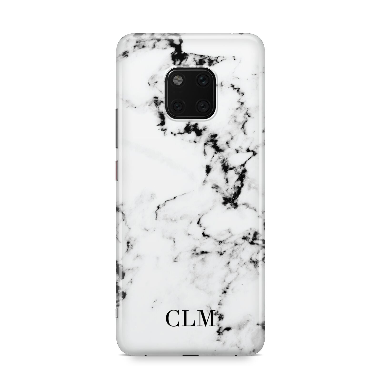 Marble Small Initials Personalised Huawei Mate 20 Pro Phone Case