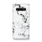 Marble Small Initials Personalised Protective Samsung Galaxy Case
