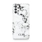 Marble Small Initials Personalised Samsung A32 5G Case