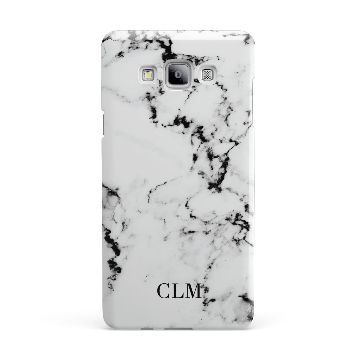 Marble Small Initials Personalised Samsung Galaxy A7 2015 Case