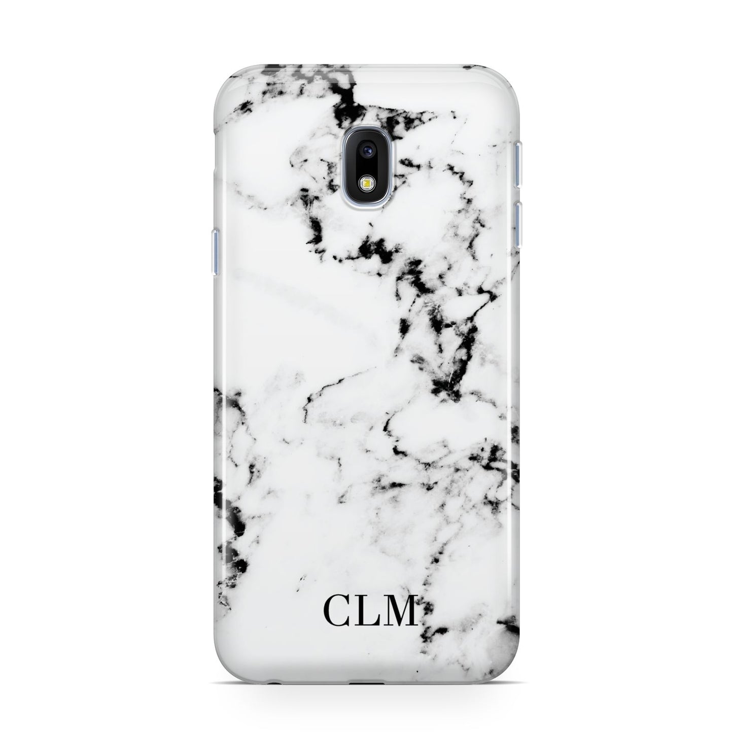 Marble Small Initials Personalised Samsung Galaxy J3 2017 Case